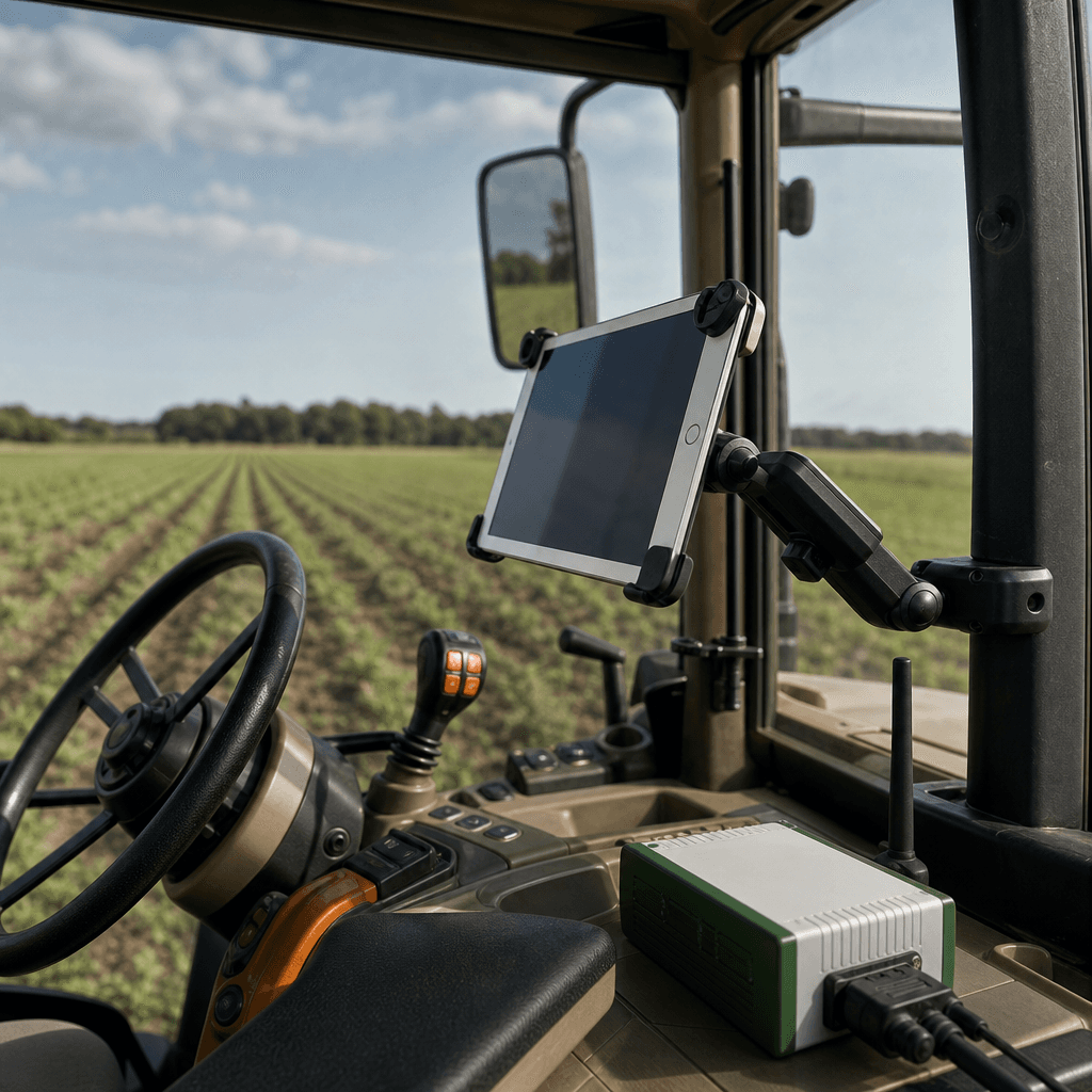 RTK GPS Autosteer for iPad: Precision Guidance Without a Windows PC