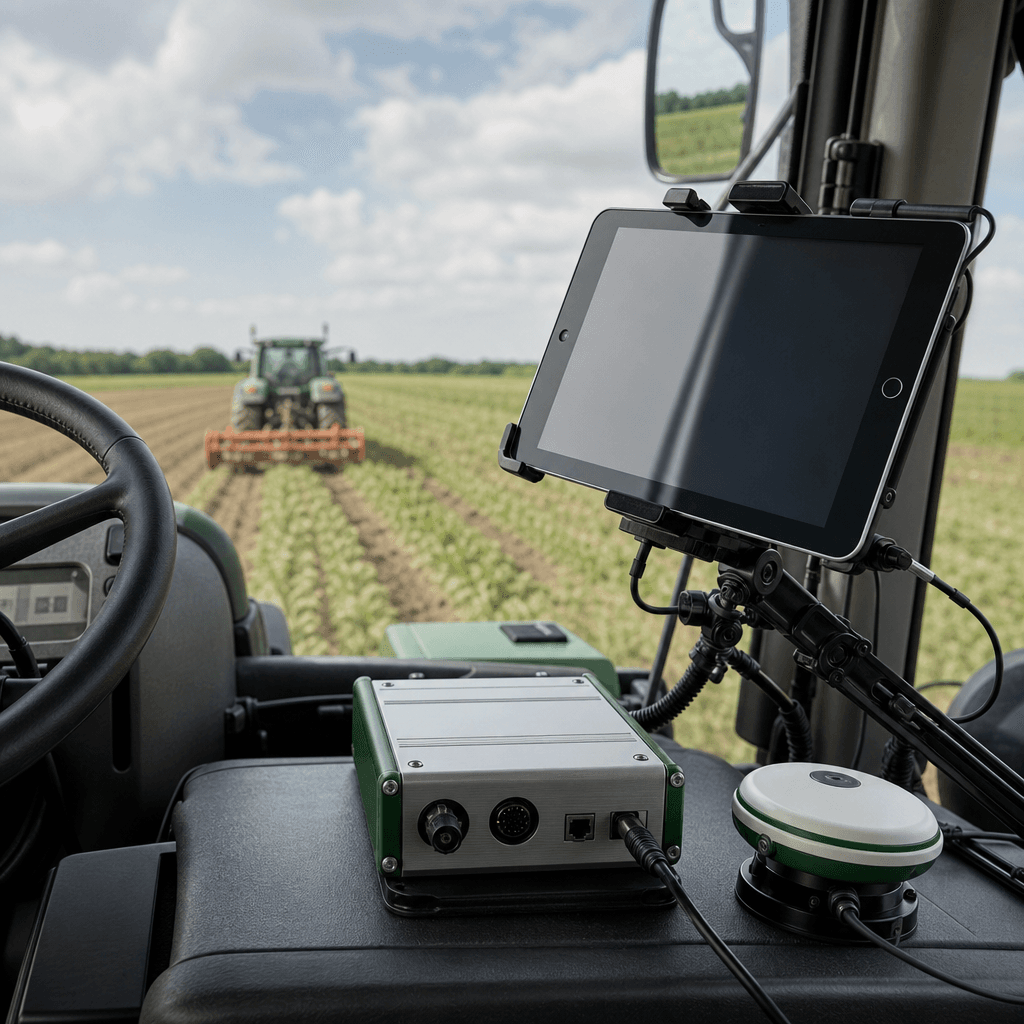RTK GPS Autosteer for iPad: Precision Farming Without a Windows PC